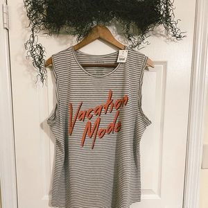 Zoe + Liv Vacation Mode Tank